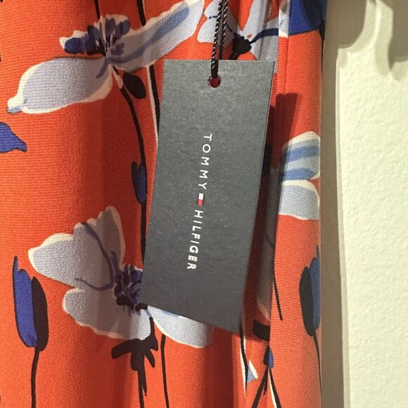 Tommy Hilfiger Shift Dress Floral Women’s Size 4 Sleeveless Sundress NWT - Picture 4 of 7
